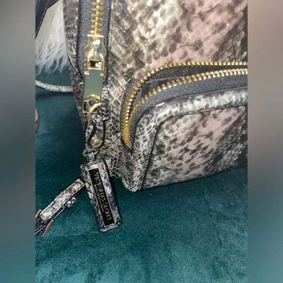 Victoria’s Secret snakeskin backpack & wallet set - Picture 4 of 16